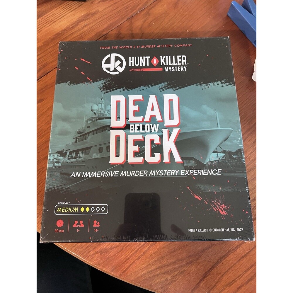 Hunt A Killer “Dead Below Deck” Strategy Game Immersive Murder Mystery UNOPENED